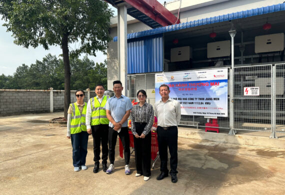 Verdant Energy delivers 1.1 MWp Rooftop Solar System for Jiang Men Co. Ltd.